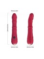ARMONY - DILDO VIBRATEUR POINT A THERMO-RÉGLABLE ROUGE
