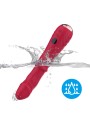 ARMONY - THERMO-ADJUSTABLE POINT A STIMULATOR VIBRATOR DILDO RED