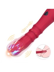 ARMONY - THERMO-ADJUSTABLE POINT A STIMULATOR VIBRATOR DILDO RED