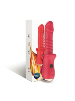 ARMONY - POINT A ESTIMULANTE VIBRADOR DILDO VERMELHO
