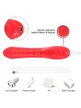 ARMONY - G-PUNKT- UND KLITORIS-STIMULATOR-VIBRATOR ROT