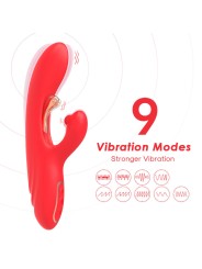 ARMONY - G-SPOT EN CLITORIS STIMULATOR VIBRATOR MET OSCILLERENDE TONG 