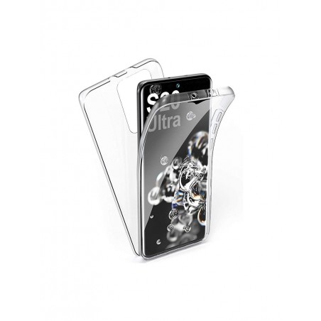Capa 360 Gel Dupla Frente e Verso - Samsung Galaxy S20 Ultra - Transparente