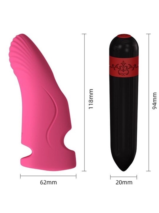 ARMONY - AURORA VIBRADOR DEDAL FUCSIA