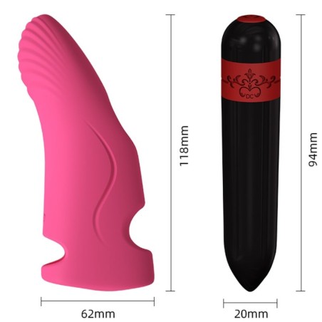 ARMONY - AURORA VIBRATOR VINGERHOED FUCHSIA