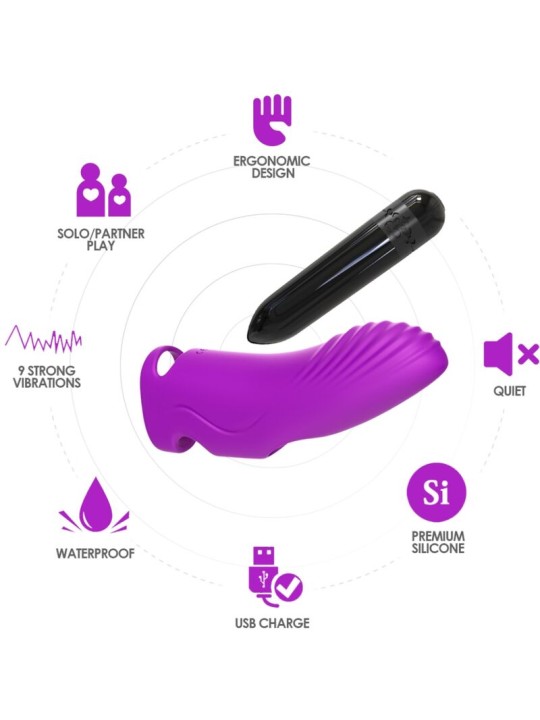 ARMONY - AURORA VIBRATOR FINGER FUCHSIA