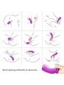 ARMONY - AURORA VIBRADOR DEDO ROXO