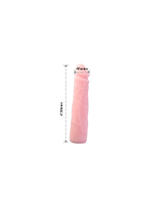 BAILE - DILDO DE SILICONE REALÍSTICO COM TOQUE DE PELE 23 CM