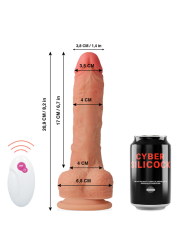 CYBER SILICOCK - REALÍSTICO CONTROL REMOTO MASTER HUCK 20.9 CM -O- 4 C