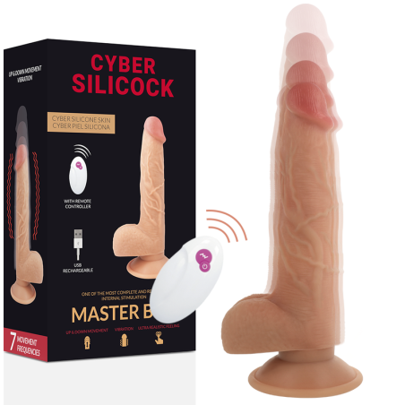 CYBER SILICOCK - REMOTE CONTROL REALISTIC MASTER BEN 23.88 CM -O- 4.3 