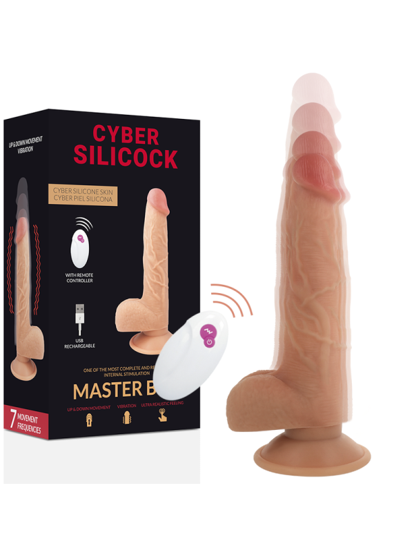 CYBER SILICOCK - TÉLÉCOMMANDE RÉALISTE MASTER BEN 23.88 CM -O- 4.3 CM