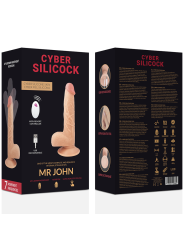 CYBER SILICOCK - REMOTE CONTROL REALISTIC MR JOHN 23.88 CM -O- 4.3 CM
