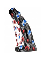 ALL BLACK - GODE FISTING RÉALISTE NOIR 29 CM