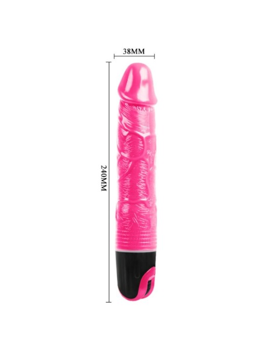BAILE - VIBRADOR MULTIVELOCIDADE ROSA