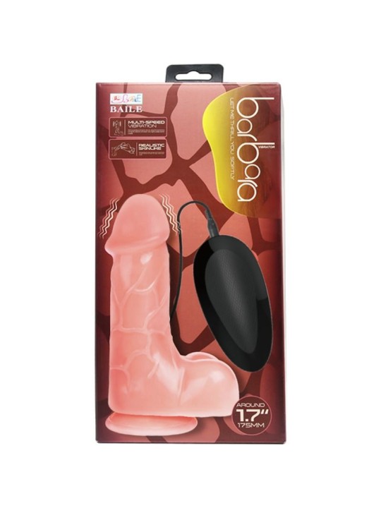 BAILE - NATURAL BARBARA REALISTIC VIBRATOR 21 CM