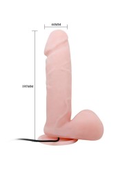 BAILE - OLIVER REALISTIC VIBRATOR WITH ROTATION FUNCTION