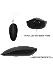 BAILE - OLIVER REALISTIC VIBRATOR WITH ROTATION FUNCTION