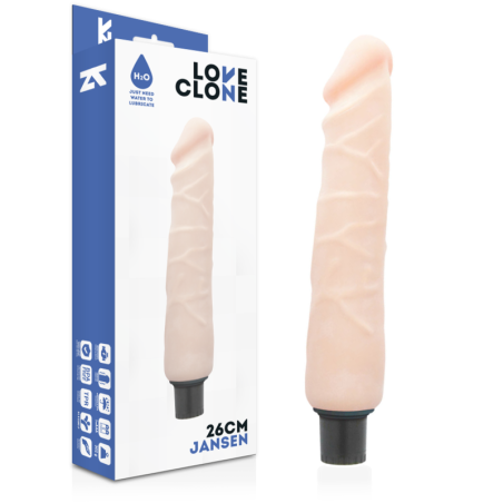 LOVECLONE - JANSEN ZELFSMERING VIBRATOR 26 CM -OF- 4.2 CM