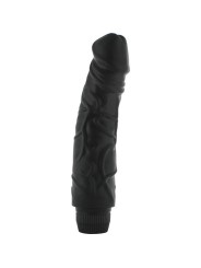 SEVEN CREATIONS - PERFECT PLEASURES BLACK VIBRATOR 22 CM