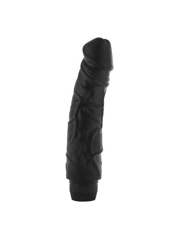 SEVEN CREATIONS - PIACERI PERFETTI VIBRATORE NERO 22 CM