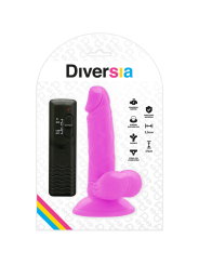 DIVERSIA - FLEXÍVEL VIBRATÓRIO ROXO 17 CM -O- 3.3 CM